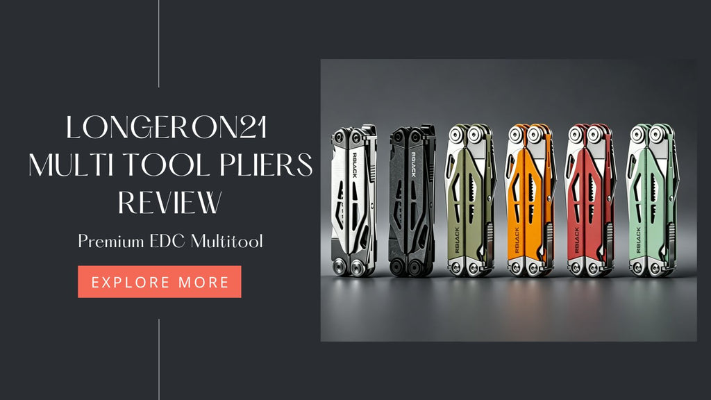 RBLACK Longeron21 Multi Tool Pliers Review | Premium EDC Multitool