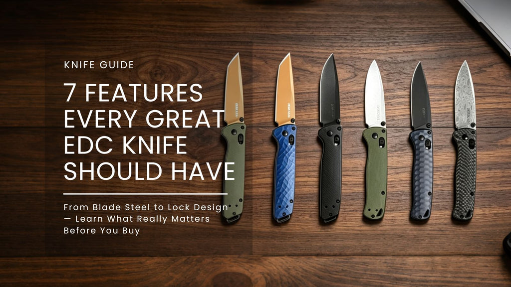 What Makes a Great Everyday Carry Knife? 7 Features That Really Matter