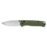 3.2" S35VN Drop Point EDC Folding Knife with Olive Green G10 Handle